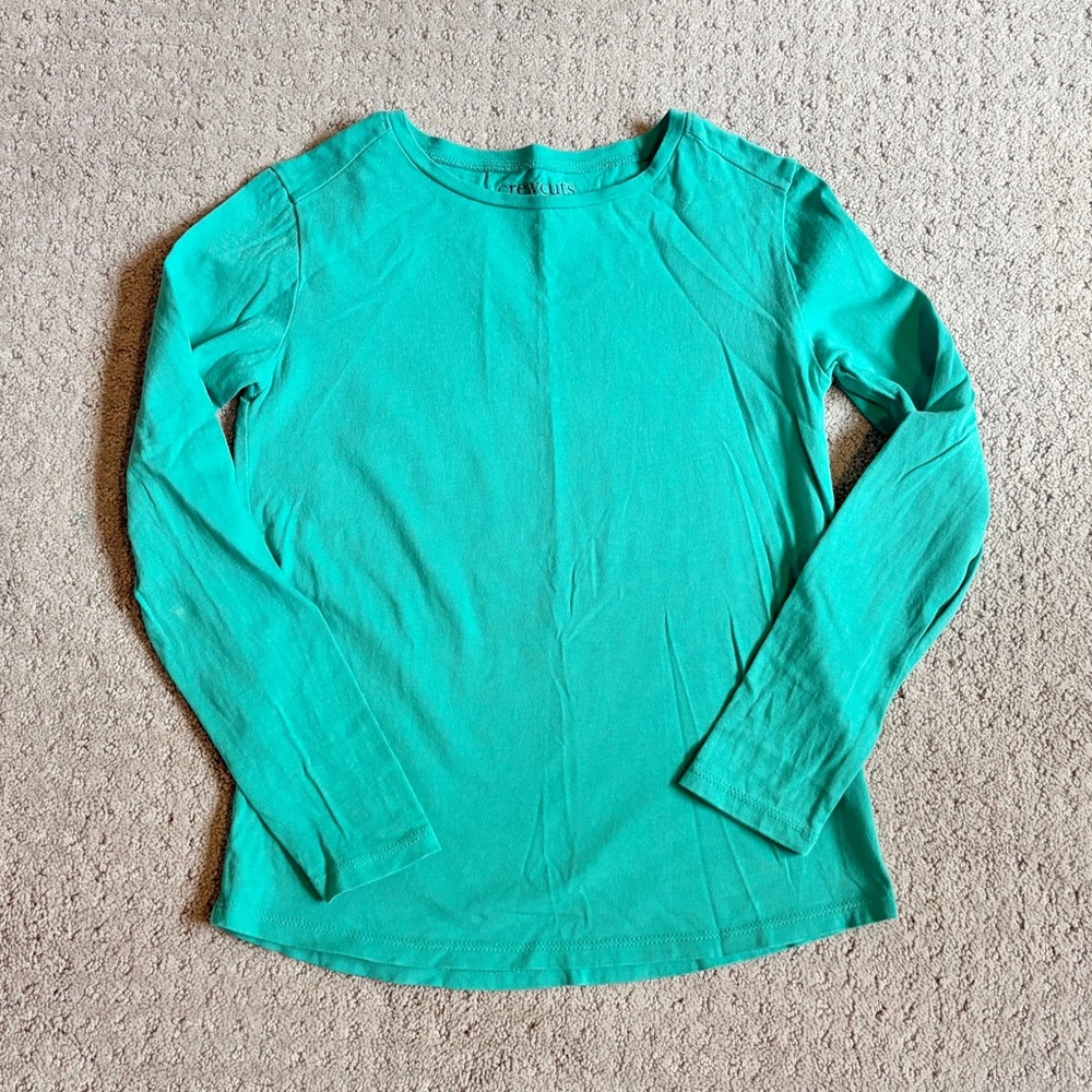 Crewcuts Girls Long Sleeve Top Size 6-7